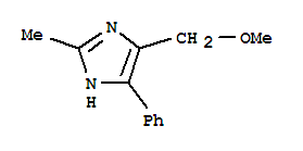1H-imidazole,4-(methoxymethyl)-2-methyl-5-phenyl-(9ci) Structure,777803-79-9Structure