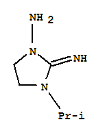 1-Imidazolidinamine,2-imino-3-(1-methylethyl)-(9ci) Structure,777840-12-7Structure
