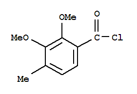 Benzoyl chloride, 2,3-dimethoxy-4-methyl-(9ci) Structure,77869-41-1Structure