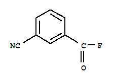 Benzoyl fluoride, 3-cyano-(9ci) Structure,77976-07-9Structure