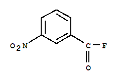 Benzoyl fluoride, 3-nitro-(9ci) Structure,77976-08-0Structure