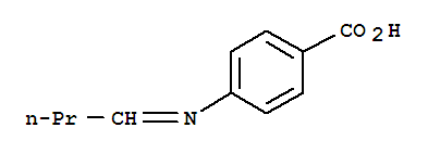 Benzoic acid, 4-(butylideneamino)-(9ci) Structure,781658-42-2Structure