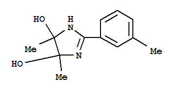 1H-imidazole-4,5-diol, 4,5-dihydro-4,5-dimethyl-2-(3-methylphenyl)- (9ci)Structure,782397-55-1Structure 1H-imidazole-4,5-diol, 4,5-dihydro-4,5-dimethyl-2-(3-methylphenyl)- (9ci) Structure,782397-55-1Structure