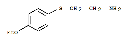 (9ci)-2-[(4-乙氧基苯基)硫代]-乙胺結(jié)構(gòu)式_782416-59-5結(jié)構(gòu)式