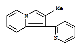 (9ci)-2-甲基-1-(2-吡啶)-吲哚嗪結(jié)構(gòu)式_782431-83-8結(jié)構(gòu)式