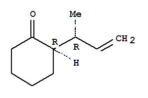 Cyclohexanone, 2-[(1r)-1-methyl-2-propenyl]-, (2r)-(9ci) Structure,782479-81-6Structure
