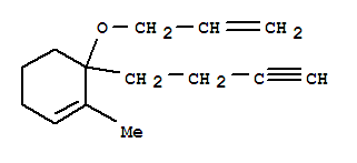Cyclohexene, 6-(3-butynyl)-1-methyl-6-(2-propenyloxy)-(9ci) Structure,783322-15-6Structure