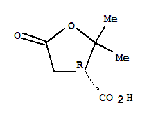 (3r)-(9ci)-四氫-2,2-二甲基-5-氧代-3-呋喃羧酸結構式_783349-41-7結構式