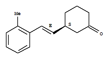 Cyclohexanone, 3-[(1e)-2-(2-methylphenyl)ethenyl]-, (3s)-(9ci) Structure,783370-40-1Structure