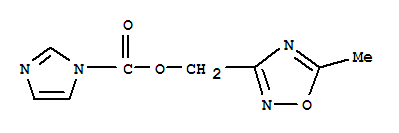 1H-imidazole-1-carboxylicacid,(5-methyl-1,2,4-oxadiazol-3-yl)methylester(9ci) Structure,784148-73-8Structure