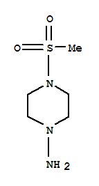 1-Piperazinamine,4-(methylsulfonyl)-(9ci) Structure,78484-45-4Structure