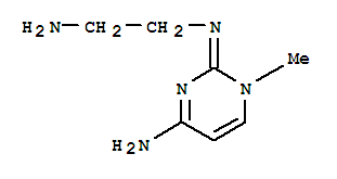 (9ci)-n-(4-氨基-1-甲基-2(1h)-嘧啶)-1,2-乙烷二胺結(jié)構式_786586-27-4結(jié)構式