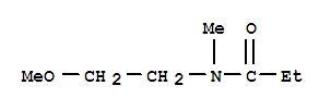 (9CI)-N-(2-甲氧基乙基)-N-甲基-丙酰胺結構式_786686-66-6結構式