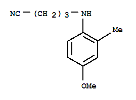Butanenitrile, 4-[(4-methoxy-2-methylphenyl)amino]-(9ci) Structure,786700-82-1Structure