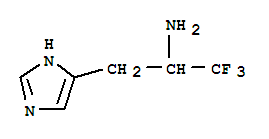 1H-imidazole-4-ethanamine, -alpha--(trifluoromethyl)- (9ci) Structure,788778-86-9Structure
