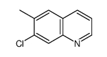 7-氯-6-甲基喹啉結(jié)構(gòu)式_78941-94-3結(jié)構(gòu)式