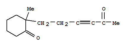 (9ci)-2-甲基-2-(5-氧代-3-己炔)-環(huán)己酮結(jié)構(gòu)式_790227-68-8結(jié)構(gòu)式