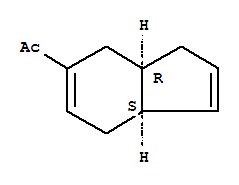 順式-(9ci)-1-(3a,4,7,7a-四氫-1H-茚-6-基)-乙酮結(jié)構(gòu)式_79044-50-1結(jié)構(gòu)式