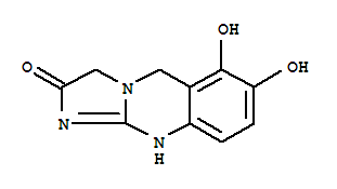 (9ci)-1,5-二氫-6,7-二羥基-咪唑并[2,1-b]喹唑啉-2(3h)-酮結構式_791726-07-3結構式