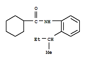 Cyclohexanecarboxamide, n-[2-(1-methylpropyl)phenyl]-(9ci) Structure,791830-85-8Structure