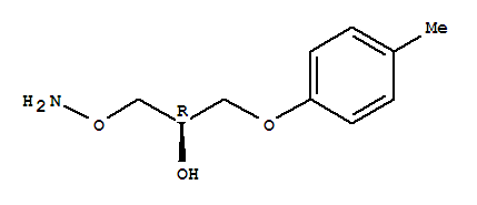 (2r)-(9ci)-1-(氨基氧基)-3-(4-甲基苯氧基)-2-丙醇結構式_792177-83-4結構式