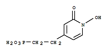 (9ci)-[2-(1,2-二氫-1-羥基-2-氧代-4-吡啶)乙基]-磷酸結(jié)構式_792894-97-4結(jié)構式