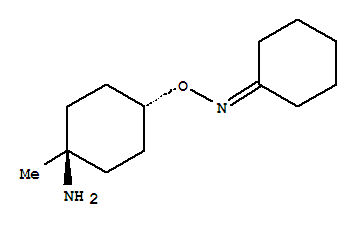 Cyclohexanone, o-(trans-4-amino-4-methylcyclohexyl)oxime (9ci) Structure,792914-30-8Structure