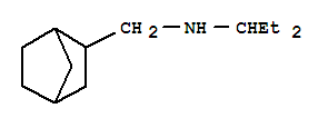 Bicyclo[2.2.1]heptane-2-methanamine, n-(1-ethylpropyl)-(9ci) Structure,79671-99-1Structure