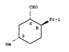Cyclohexanecarboxaldehyde, 5-methyl-2-(1-methylethyl)-, (1s,2r,5s)-(9ci) Structure,796865-68-4Structure