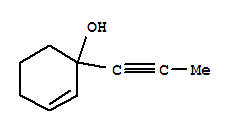 (9ci)-1-(1-丙炔)-2-環(huán)己烯-1-醇結(jié)構(gòu)式_79688-55-4結(jié)構(gòu)式