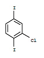1-氯-2,5-二碘苯結(jié)構(gòu)式_79887-23-3結(jié)構(gòu)式