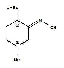 Cyclohexanone, 5-methyl-2-(1-methylethyl)-, oxime, (2r,5r)-(9ci) Structure,799292-75-4Structure