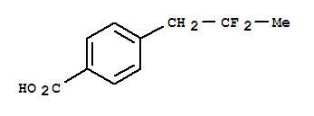 Benzoic acid, 4-(2,2-difluoropropyl)-(9ci) Structure,801303-54-8Structure