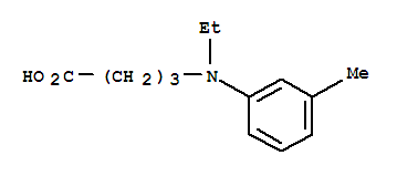 Butanoic acid, 4-[ethyl(3-methylphenyl)amino]-(9ci) Structure,801306-52-5Structure