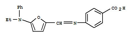 Benzoic acid, p-[[5-(n-ethylanilino)furfurylidene]amino]-(8ci) Structure,802329-59-5Structure