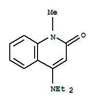 (8ci)-4-(二乙基氨基)-1-甲基-喹諾酮結構式_802543-27-7結構式