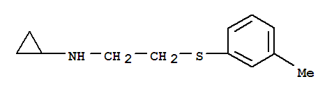 (8ci)-n-[2-(間甲苯硫代)乙基]-環(huán)丙胺結構式_802554-64-9結構式