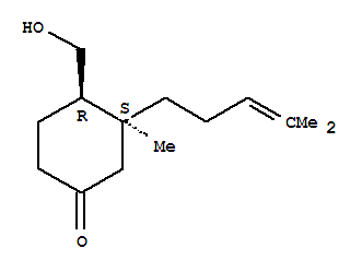 Cyclohexanone, 4-(hydroxymethyl)-3-methyl-3-(4-methyl-3-pentenyl)-, (3s,4r)-(9ci) Structure,802622-17-9Structure