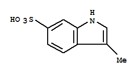 (8ci)-3-甲基-吲哚-6-磺酸結(jié)構(gòu)式_802834-18-0結(jié)構(gòu)式
