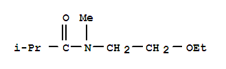 N-(2-乙氧基乙基)-N,2-二甲基-丙酰胺結(jié)構(gòu)式_802982-46-3結(jié)構(gòu)式