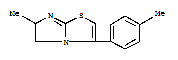 (8ci)-5,6-二氫-6-甲基-3-對甲苯-咪唑并[2,1-b]噻唑結構式_803626-65-5結構式