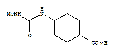 Cyclohexanecarboxylic acid, 4-[[(methylamino)carbonyl]amino]-, cis-(9ci) Structure,80413-66-7Structure