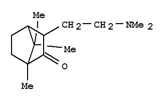 (9ci)-3-[2-(二甲基氨基)乙基]-1,7,7-三甲基-雙環(huán)[2.2.1]庚烷-2-酮結構式_804429-26-3結構式