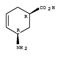 (1r,5r)-rel-(9ci)-5-氨基-3-環(huán)己烯-1-羧酸結(jié)構(gòu)式_80573-72-4結(jié)構(gòu)式
