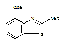 Benzothiazole, 2-ethoxy-4-methoxy-(9ci) Structure,80689-29-8Structure