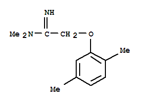 (9ci)-2-(2,5-二甲基苯氧基)-N,N-二甲基-乙脒結構式_807328-18-3結構式