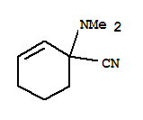 (5ci)-1-二甲基氨基-2-環(huán)己烯-1-甲腈結構式_807345-41-1結構式