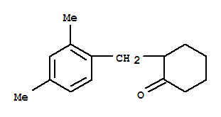 (5ci)-2-[2,4-二甲基芐基]-環(huán)己酮結構式_808135-25-3結構式