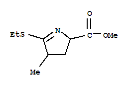 2H-pyrrole-2-carboxylicacid,5-(ethylthio)-3,4-dihydro-4-methyl-,methylester(9ci) Structure,808148-34-7Structure