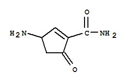 (9ci)03-氨基-5-氧代-1-環(huán)戊烯-1-羧酰胺結(jié)構(gòu)式_808737-71-5結(jié)構(gòu)式